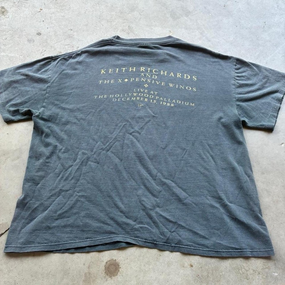 Vintage X-Pensive Winos Band Tee Black Single Stitch Made in USA Brockum - Picture 5 of 5